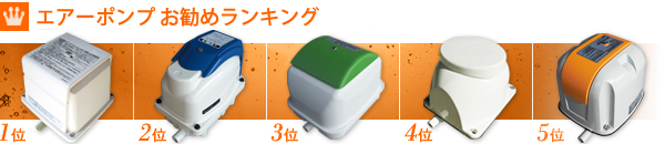 エアーポンプ ランキング